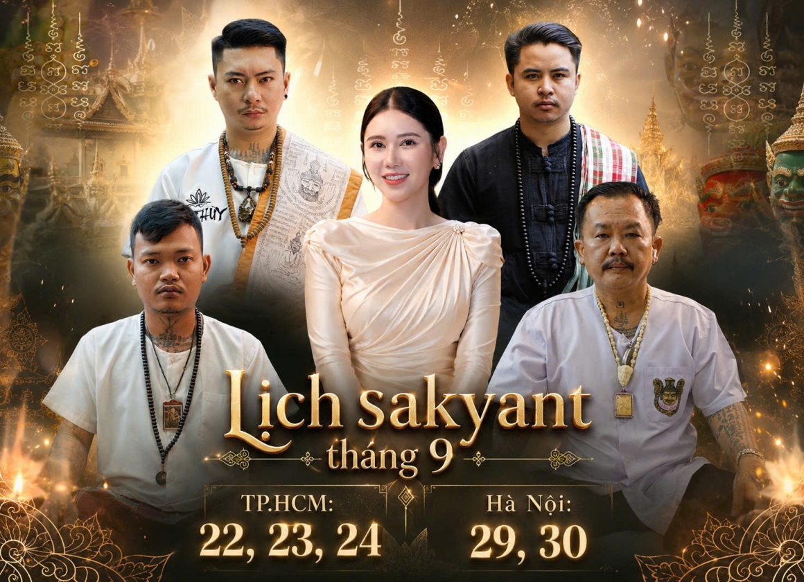 SAKYANT TRUYỀN THỐNG THÁI LAN 