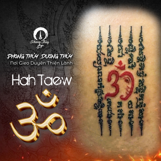 SAKYANT HAH TAEW CHỮ ÔM